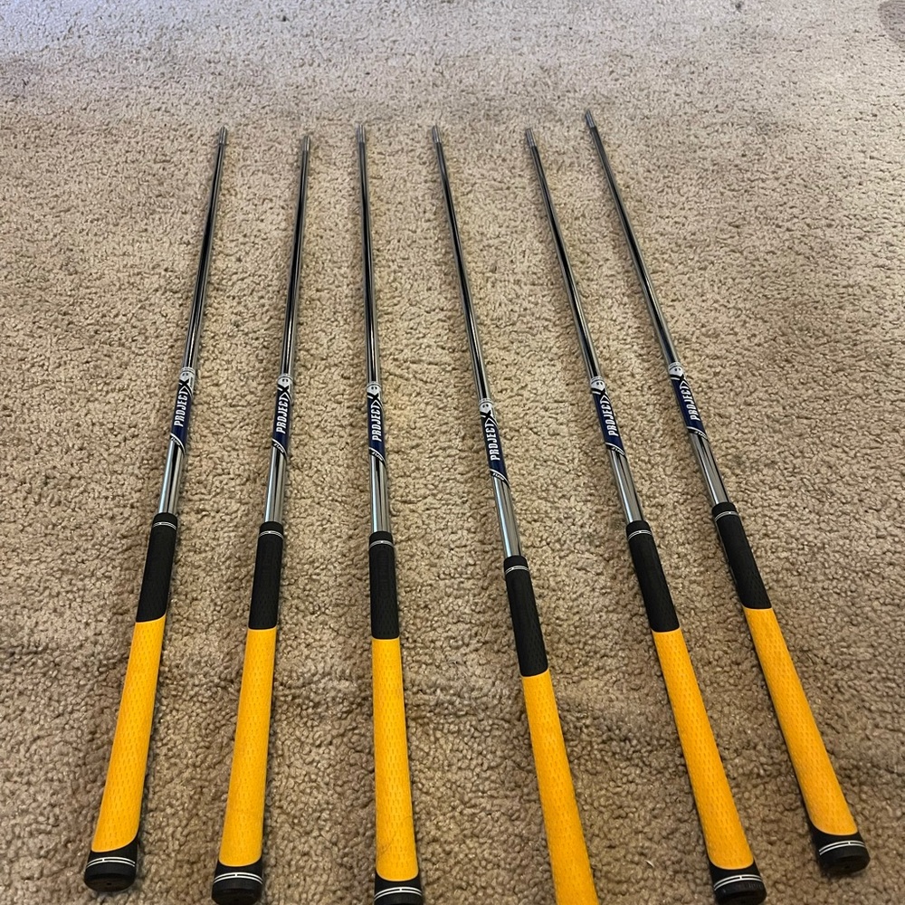 Project X Rifle Steel Shaft (0.355" tip) - Chrome Finish